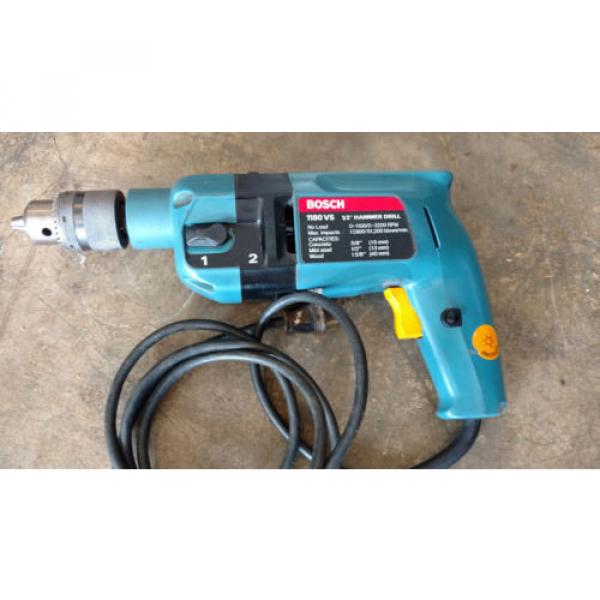 Bosch 1/2&#034; 1/2 in. Two-Speed Hammer Drill Corded 1180VS Model #2 image