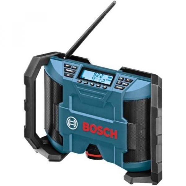 Bosch 12-Volt Li-Ion Cordless Jobsite Radio Work Speaker Music Audio AUX Input #1 image