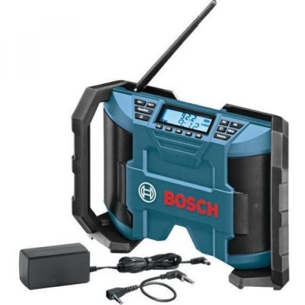 Bosch 12-Volt Li-Ion Cordless Jobsite Radio Work Speaker Music Audio AUX Input #4 image