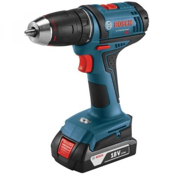 Cordless 18-Volt Lithium-Ion 1/2 In. Compact Drill/Driver Kit Drilling Tool New #2 image