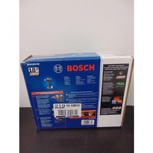 Bosch IDH182-02 18v Brushless 1/4&#034; Hex Impact Driver NEW #2 image