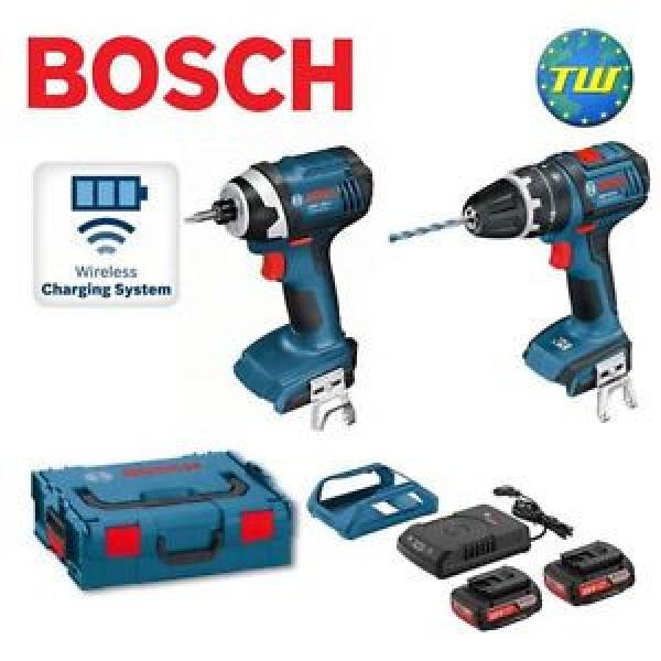 Bosch 18V Wireless Cordless Twinpack with Dynamic Combi Drill and Impact Driver #1 image
