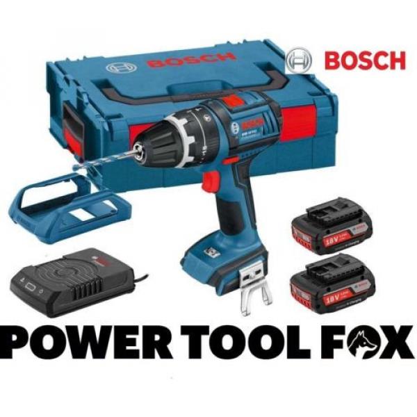 new Bosch 18V-Li DSWireless COMBI DRILL 2x2.0 Batteries 060186717J 3165140812535 #1 image