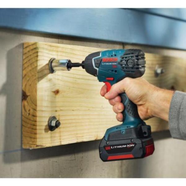 Bosch 18 Volt Lithium-Ion Cordless Electric 1/4 in. Variable Speed Impact Driver #5 image