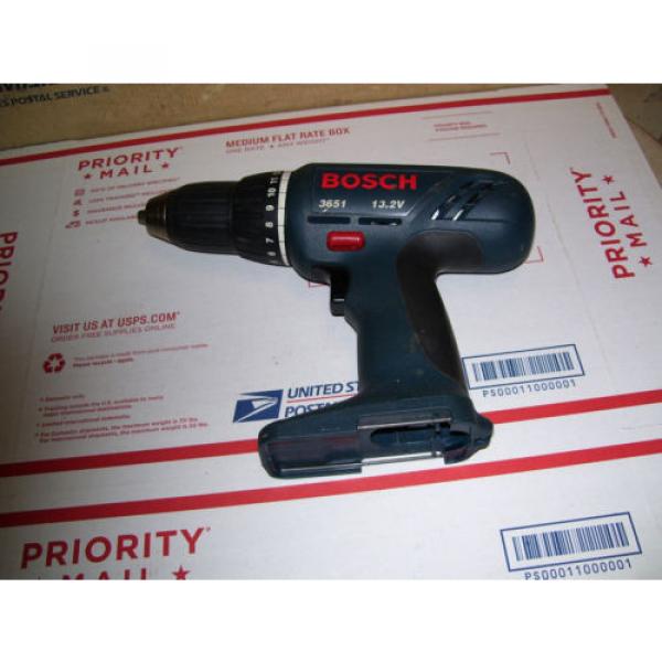 Bosch 13.2V 13.2 Volt 1/2&#034; Drive Cordless Drill/Driver Model 3651 Bare Tool Only #4 image