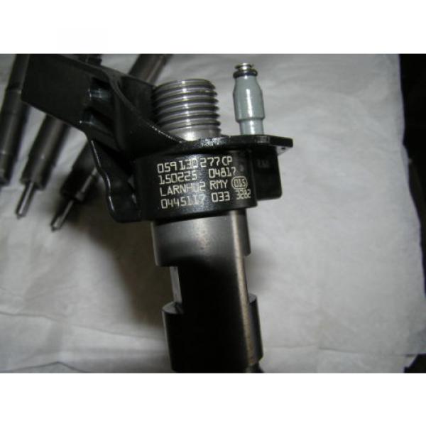 Original BOSCH 6 Fuel Injectors AUDI Q7 3.0 L.TD 3.0 TDI (2007-15) 0445117033 #3 image