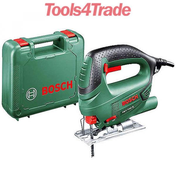 Bosch PST700E Compact Jigsaw 500w 240v 06033A0070 + Green Box / Case #1 image