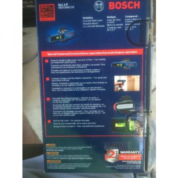 Bosch Combination Point and Line Laser Level GLL1P New #1 image
