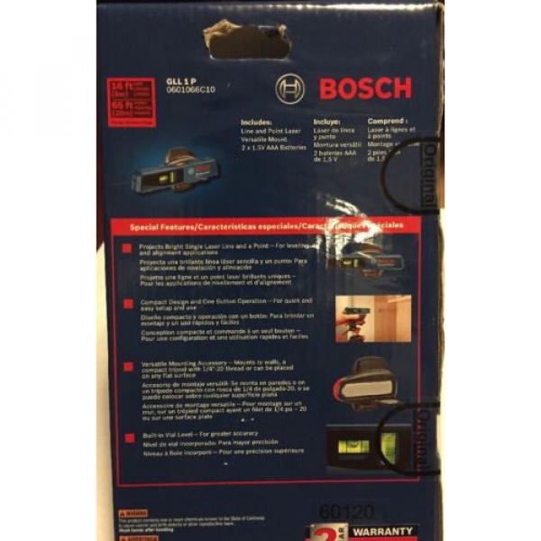 Bosch GLL 1P Line And Point Laser #2 image