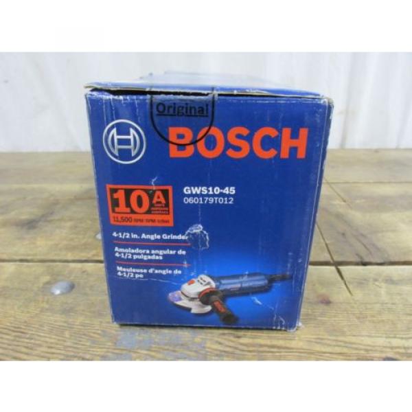 NEW Bosch 4-1/2 In Angle Grinder GWS10-45 #2 image