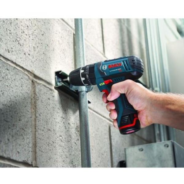 Bosch Lithium-Ion 3/8in Hammer Drill Screw Driver Cordless Power Tool-ONLY NEW #3 image