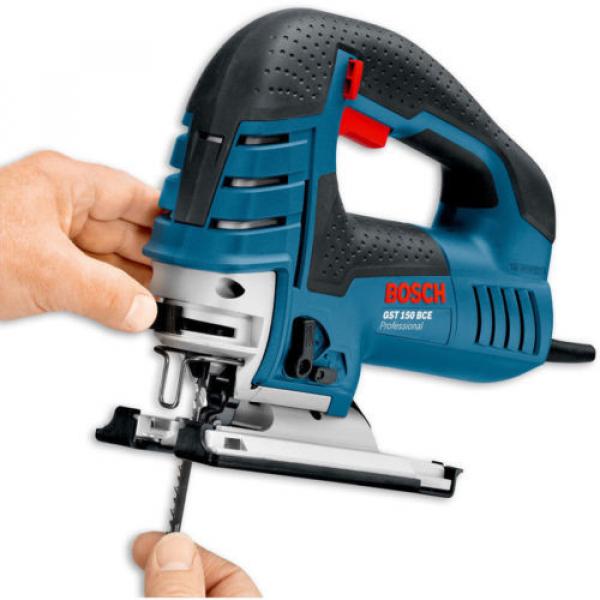 Bosch GST 150 BCE Professional Jigsaw - Bow Handle - 110v - carry case #3 image