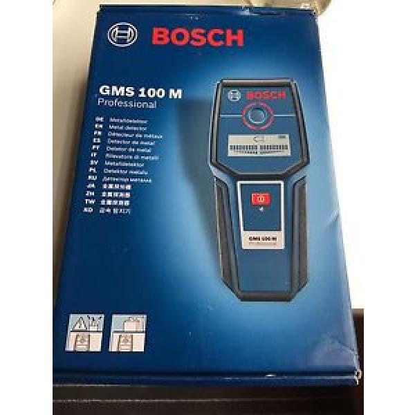 Bosch GMS 100M Professional Metal Detector, complete. Brand New #1 image