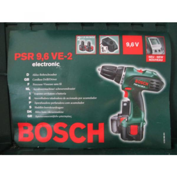 Bosch Cordless Drill PSR 9,6 VE-2 #3 image