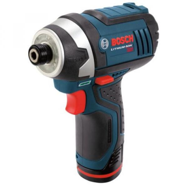 Bosch PS41-2A 12-Volt Max Lithium-Ion 1/4-Inch Hex Impact Driver Kit with 2 B... #1 image