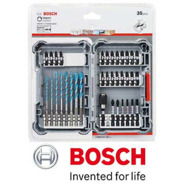 Bosch Impact Control Range 35Pc MultiConstruct &amp; Screwdriver Bit Set NEW IMPACT #1 image