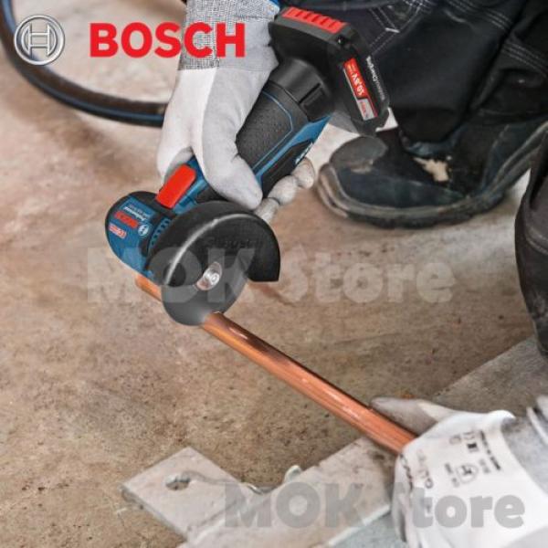 BOSCH GWS 10.8-76V-EC Professional Compact Angle Grinder Body Only #3 image