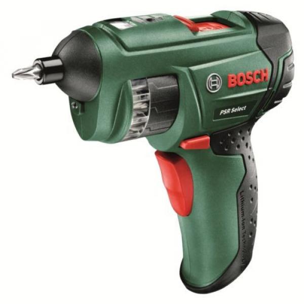 Bosch PSR Select Cordless Lithium-Ion Screwdriver with 3.6 V Battery-1.5 Ah #1 image