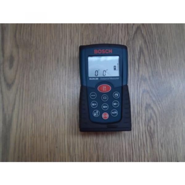 Bosch DLR130 Digital Distance Measure device used great condition with case swee #1 image