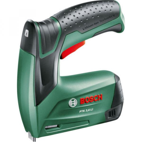 savers choice - Bosch PTK3.6Li Cordless STAPLE GUN 0603968170 3165140601610 # #1 image