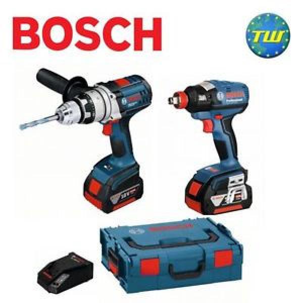 Bosch 18V Hybrid Twinpack Robust Combi Drill &amp; BRUSHLESS Impact Driver-Wrench - #1 image