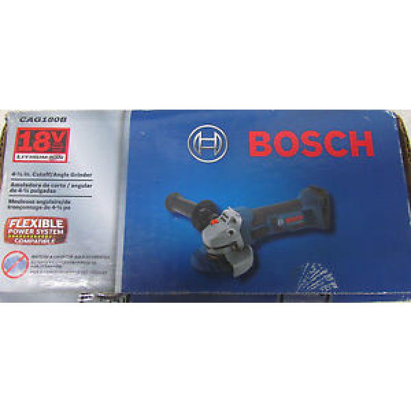 BOSCH 4-1/2 In. 18 V Cordless Angle Grinder CAG180B (Tool Only) #1 image