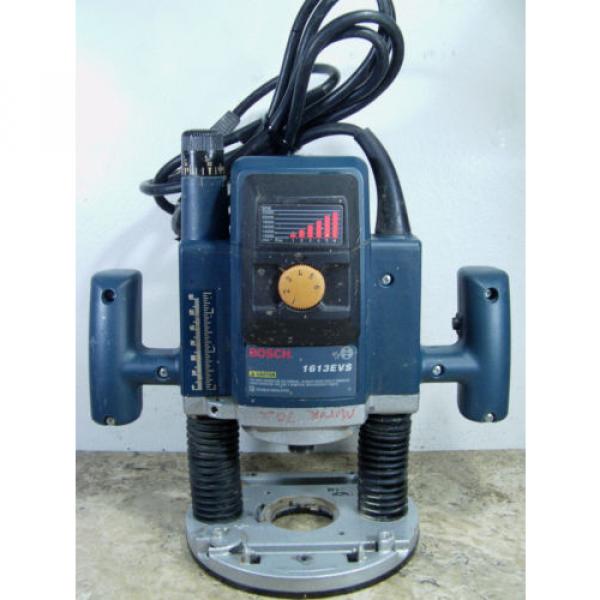 Pre-owned &amp; Tested Bosch #1613EVS Heavy Duty 1/2&#034; Plunge Router #2 image