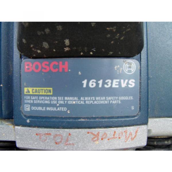 Pre-owned &amp; Tested Bosch #1613EVS Heavy Duty 1/2&#034; Plunge Router #4 image