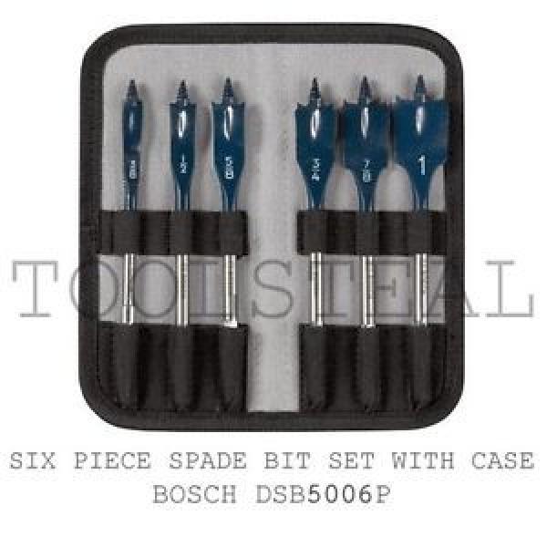 Bosch DSB5006P DareDevil Six Pc. Spade Bit Set w/Pouch #1 image