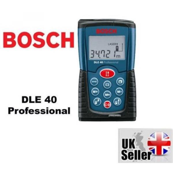 New BOSCH DLE 40 Professional Laser Range Finder Distance Measure UK Seller #1 image