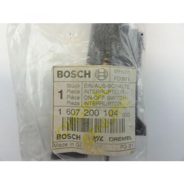 Bosch #1607200104 New Genuine OEM Switch for 1364, 1365, 1365K, 1365K #8 image