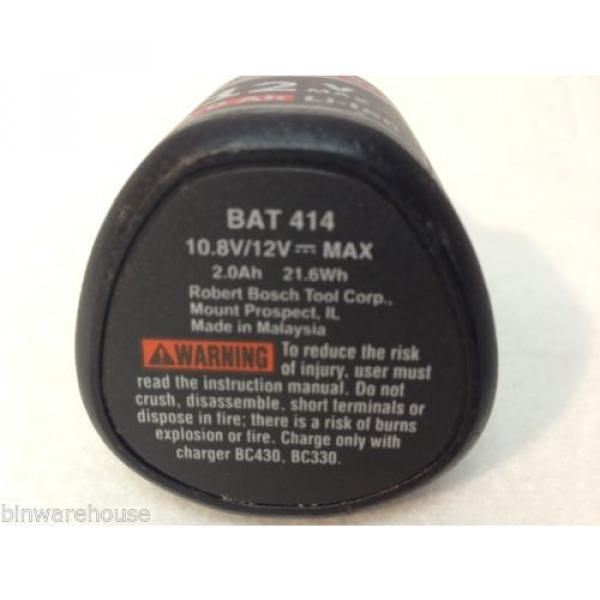 BOSCH  BAT414 12V LI-ION BATTERY 2 Ah HC Lithium ion Upgrade BAT412 BAT413 Recon #2 image