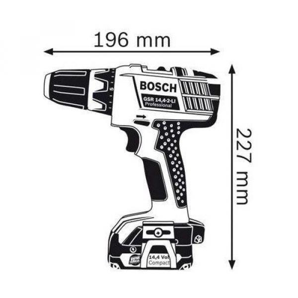 Bosch GSR 14,4-2-LI Professional Cordless Drill Driver Bare Tool(Body Only) EXP #4 image