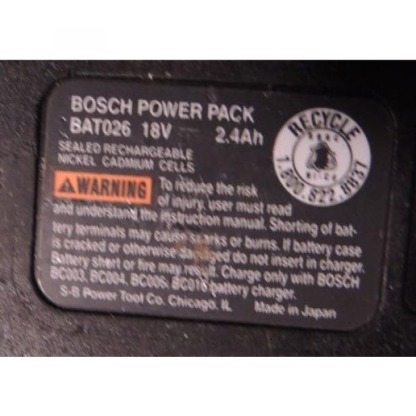 Bosch 18v Volt Platinum Power Pack Battery Bat026  Japan #3 image
