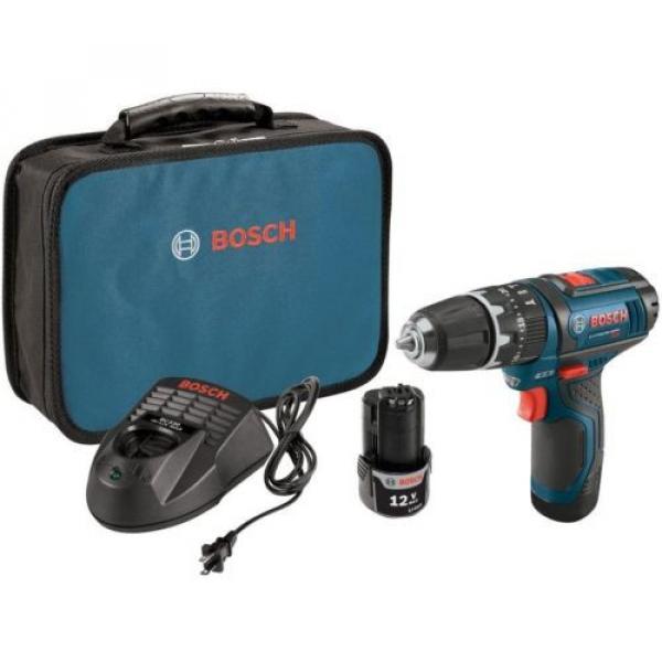 Bosch 12 Volt Lithium-Ion Cordless Electric Variable Speed Hammer Drill/Driver #1 image