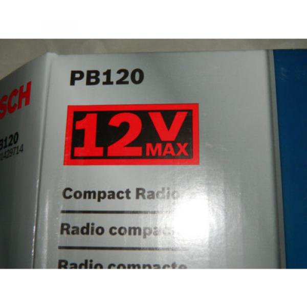 BOSCH PB120 RADIO #5 image