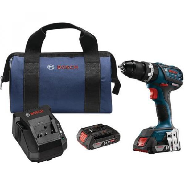 Bosch Lithium-Ion 1/2in Hammer Drill Screw Driver Cordless Power Tool 18-Volt #1 image