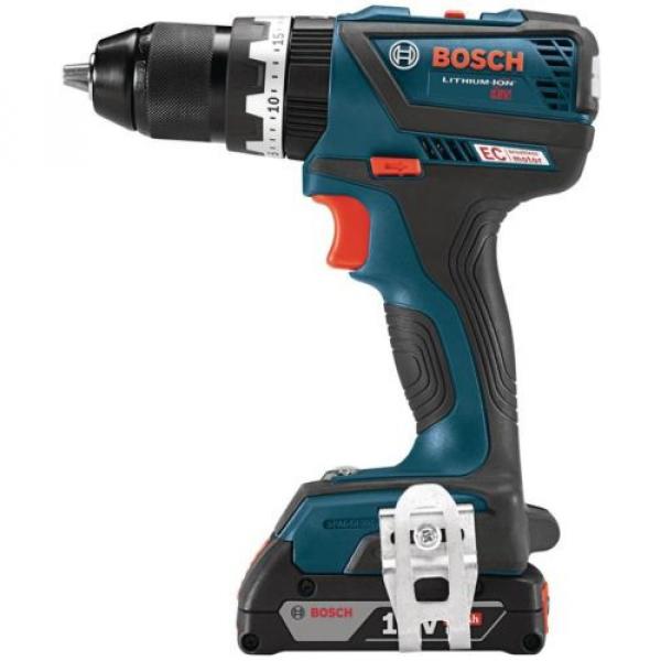 Bosch Lithium-Ion 1/2in Hammer Drill Screw Driver Cordless Power Tool 18-Volt #2 image