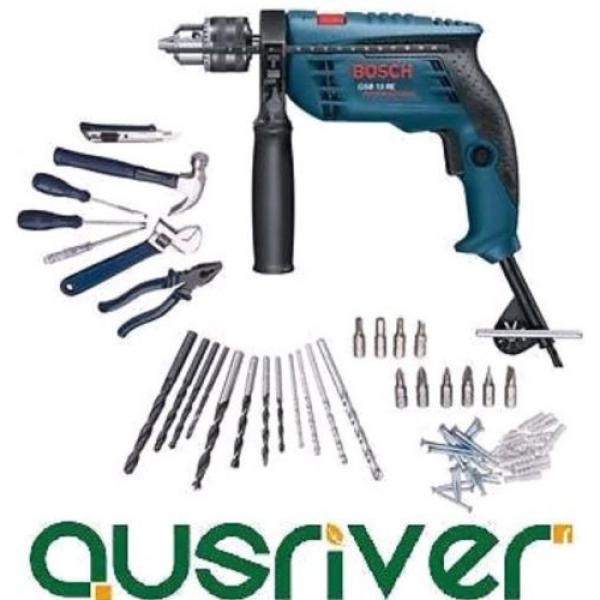 BOSCH GSB13 RE Professional Impact Power Drill Set + extra 100 peice accessories #1 image