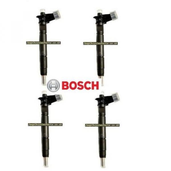 4 X NEW BOSCH 0445115067 FUEL INJECTOR CHRYSLER GRAND VOYAGER RT 2.8CRD 2008-11 #1 image