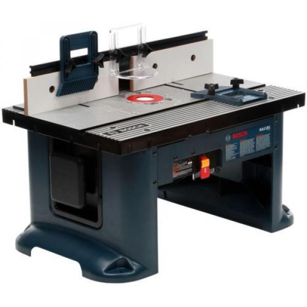 Router Table Benchtop Precision Bosch 15 Tool RA1181 New Amp Corded 27 Aluminum #1 image