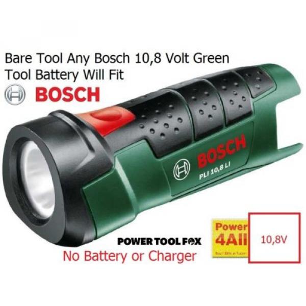 Bosch PLi 10,8 Li Rechargable TORCH BARE TOOL 06039A1000 3165140730600 #1 image
