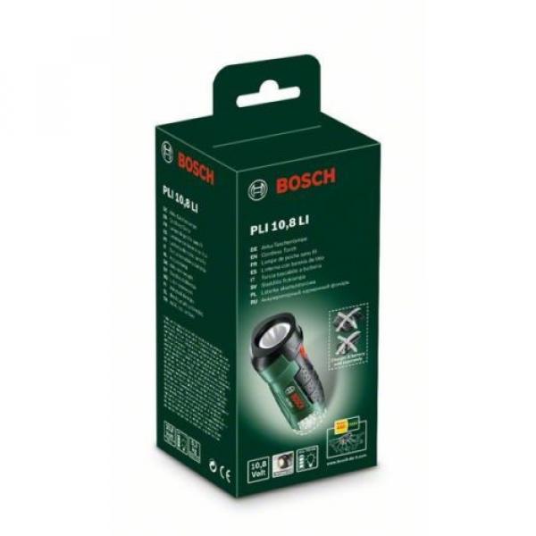 Bosch PLi 10,8 Li Rechargable TORCH BARE TOOL 06039A1000 3165140730600 #2 image