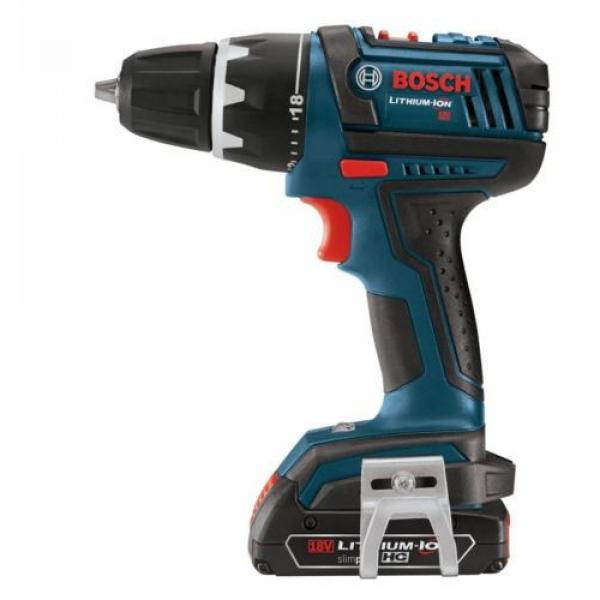 Drill Driver 18 Volt Lithium-Ion Cordless Electric Compact Variable Speed Kit #3 image