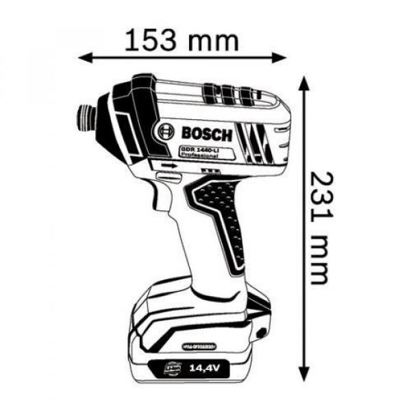 Brand New Bosch Professional Cordless Impact Driver GDR 1440 Li #2 image