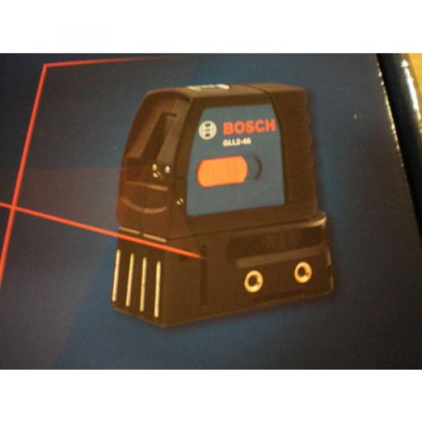 Bosch Cross-Line Laser GLL2-40 - SELF LEVELING- BRAND NEW- FACTORY SEALED #4 image