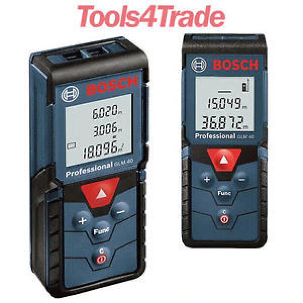 Bosch GLM40 Laser Rangefinder Distance Measurer, Length, Volume 40m 0601072900 #1 image