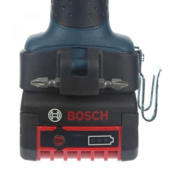 Bosch Li-Ion Impact Driver/Drill Cordless Power Tool Kit 1/4&#034; Hex 18V 25618-01 #8 image