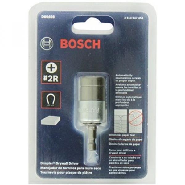 Bosch D60498 Drywall Dimpler Screw Setter, Number 2 Phillips #2 image