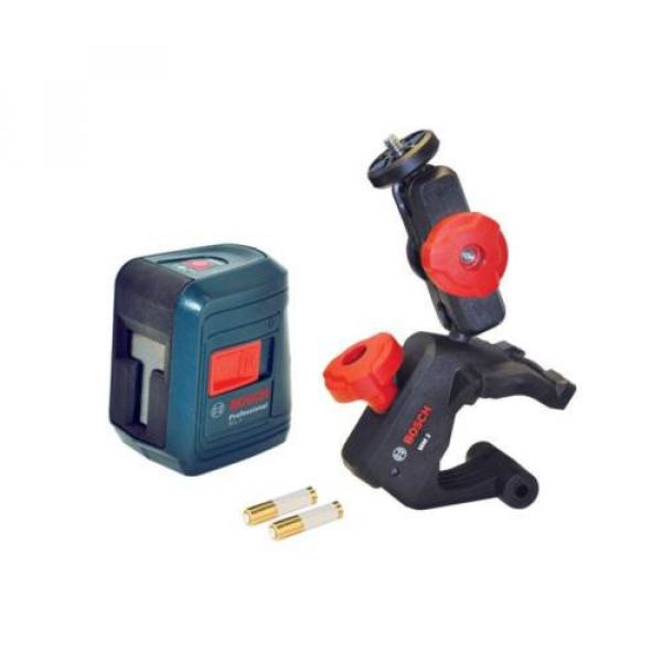 Bosch GLL 2 Self-leveling Cross-Line Laser with clamping mount #1 image